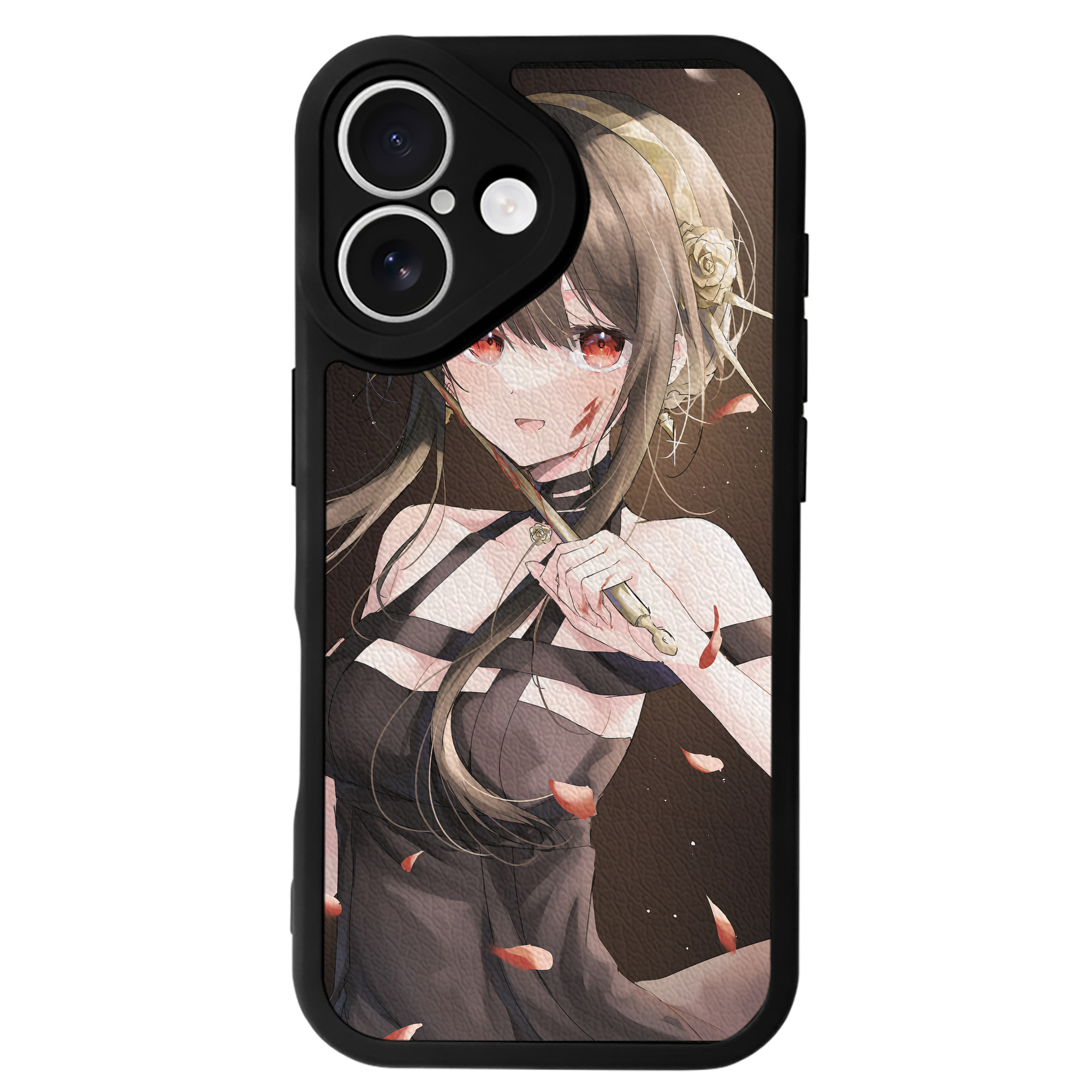 （画像用） SPY×FAMILY间谍家家酒 【iPhone 16シリーズ対応】シリコンスマホケース（レザー調） 材質：シリコン